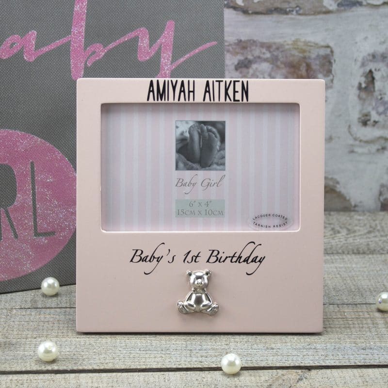 personalised 1st birthday girl gifts