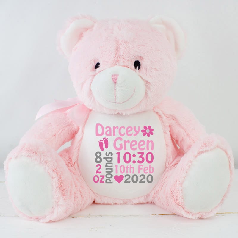 personalised baby girl toys