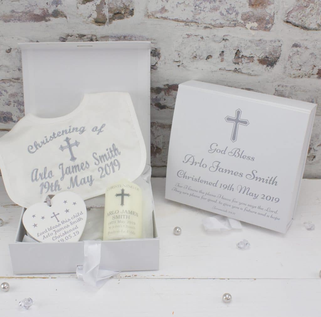 Personalised Premium Christening Gift Set Heavensent Baby Gifts