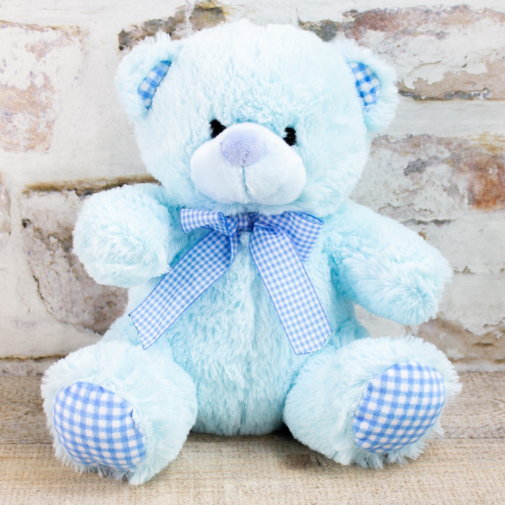 Personalised Baby Boy Teddy Bear Gift Set Heavensent Baby Gifts